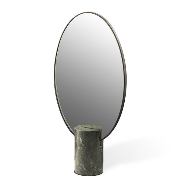 Marble Green Oval Mirror by Pols Potten