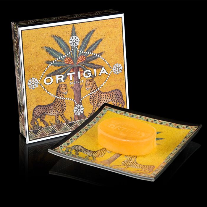 Glass Plate & Soap - Zagara by Ortigia Sicily